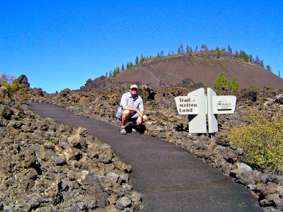 Rich at Newberry National Volcanic Monument 