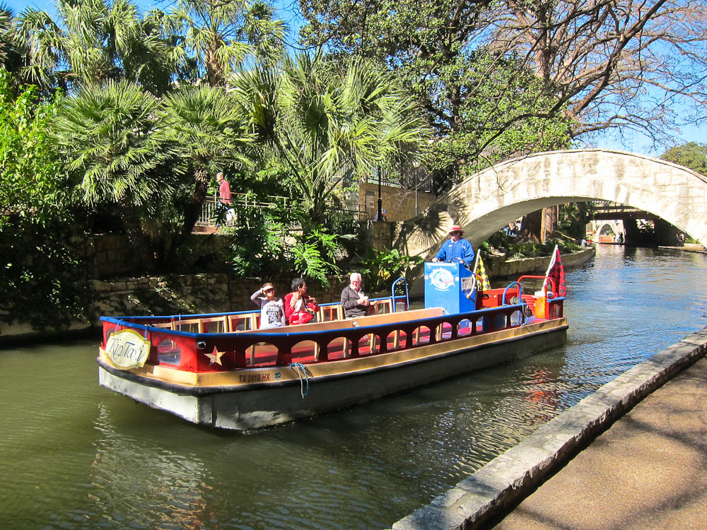 San Antonio Riverwalk Boats