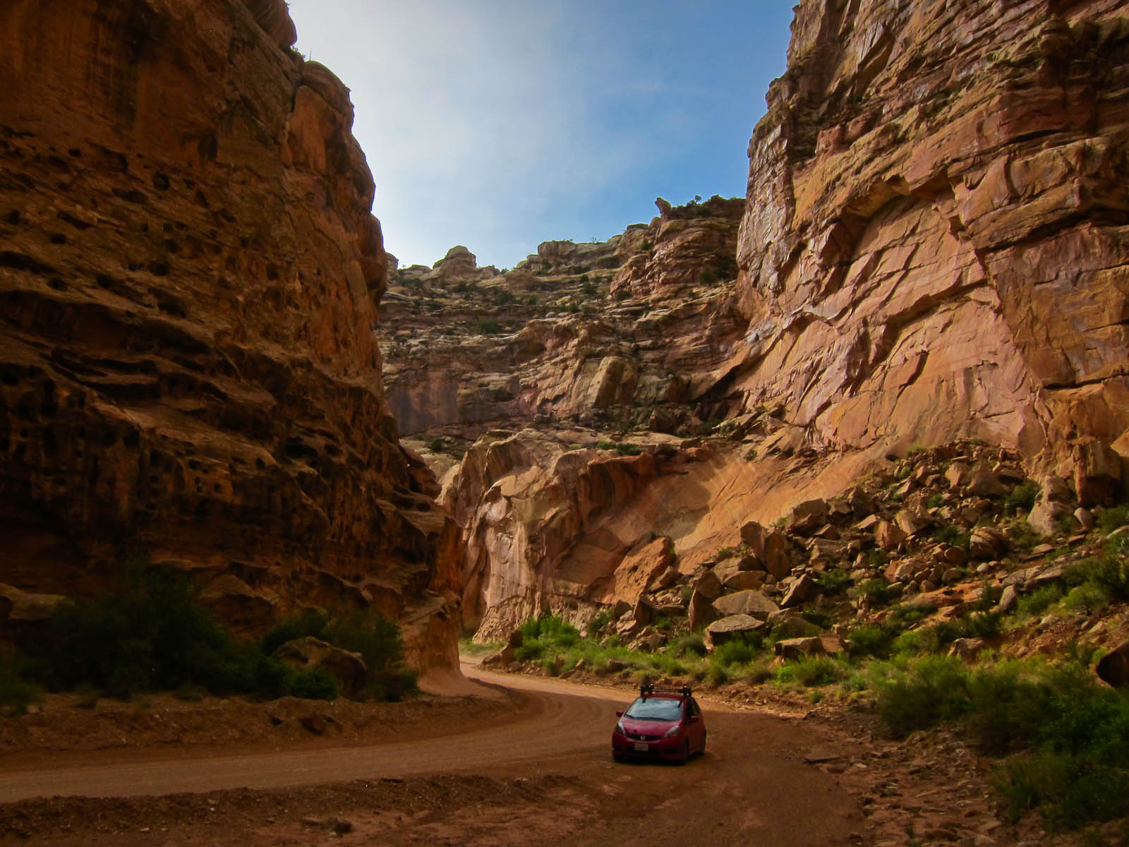 The Scenic Drive in Capitol Reef National Park