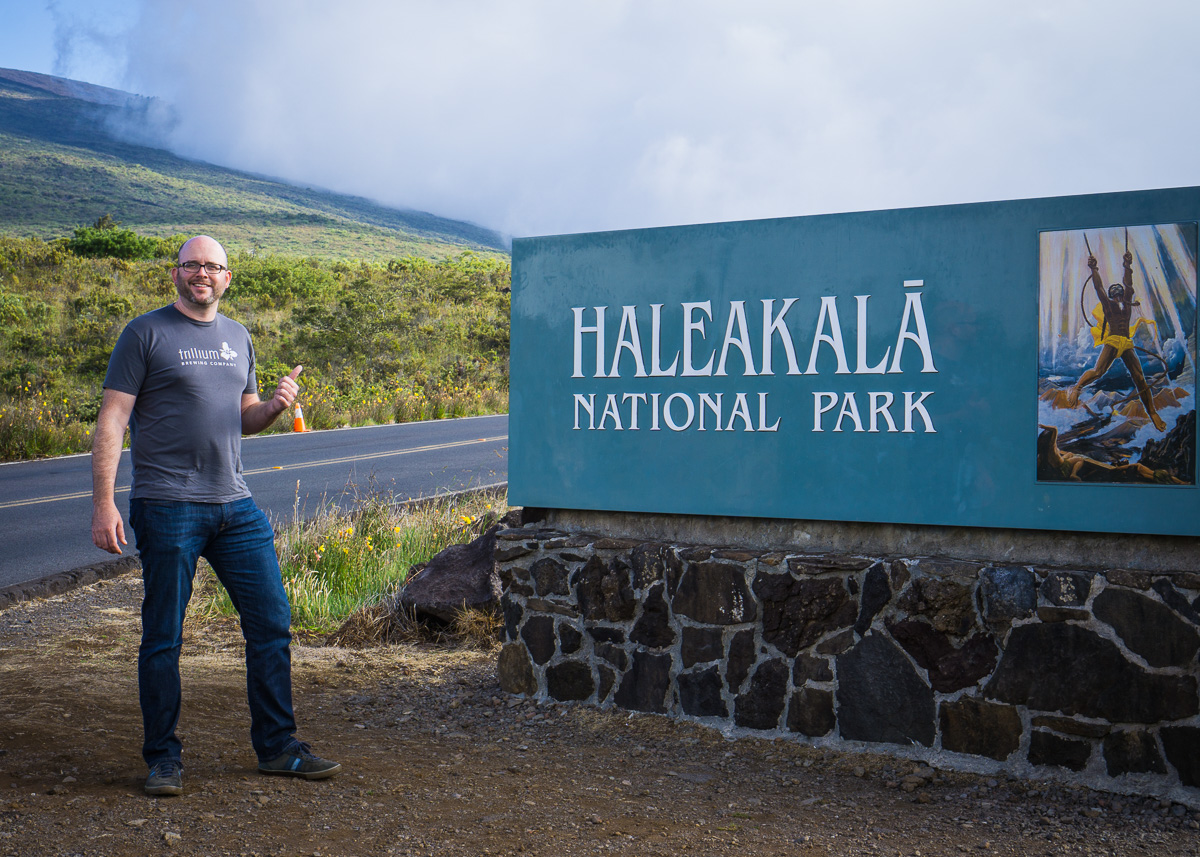 Haleakala National Park Entrance